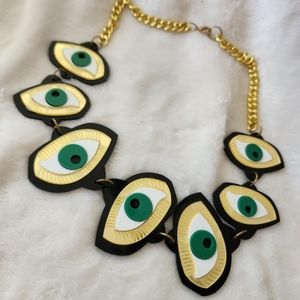 Acrylic Eye Necklace